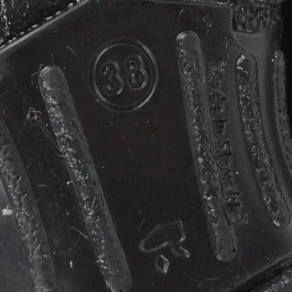 Rieker Suede Winter  Ankle Boots Lined Genuine Leather Black Size 38 - Picture 11 of 12